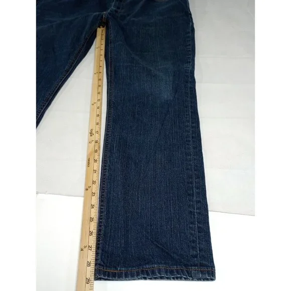 Levi's 541 Men's Jeans Size 44x32 Denim Tapered Leg Blue Jeans - Picture 7 of 11